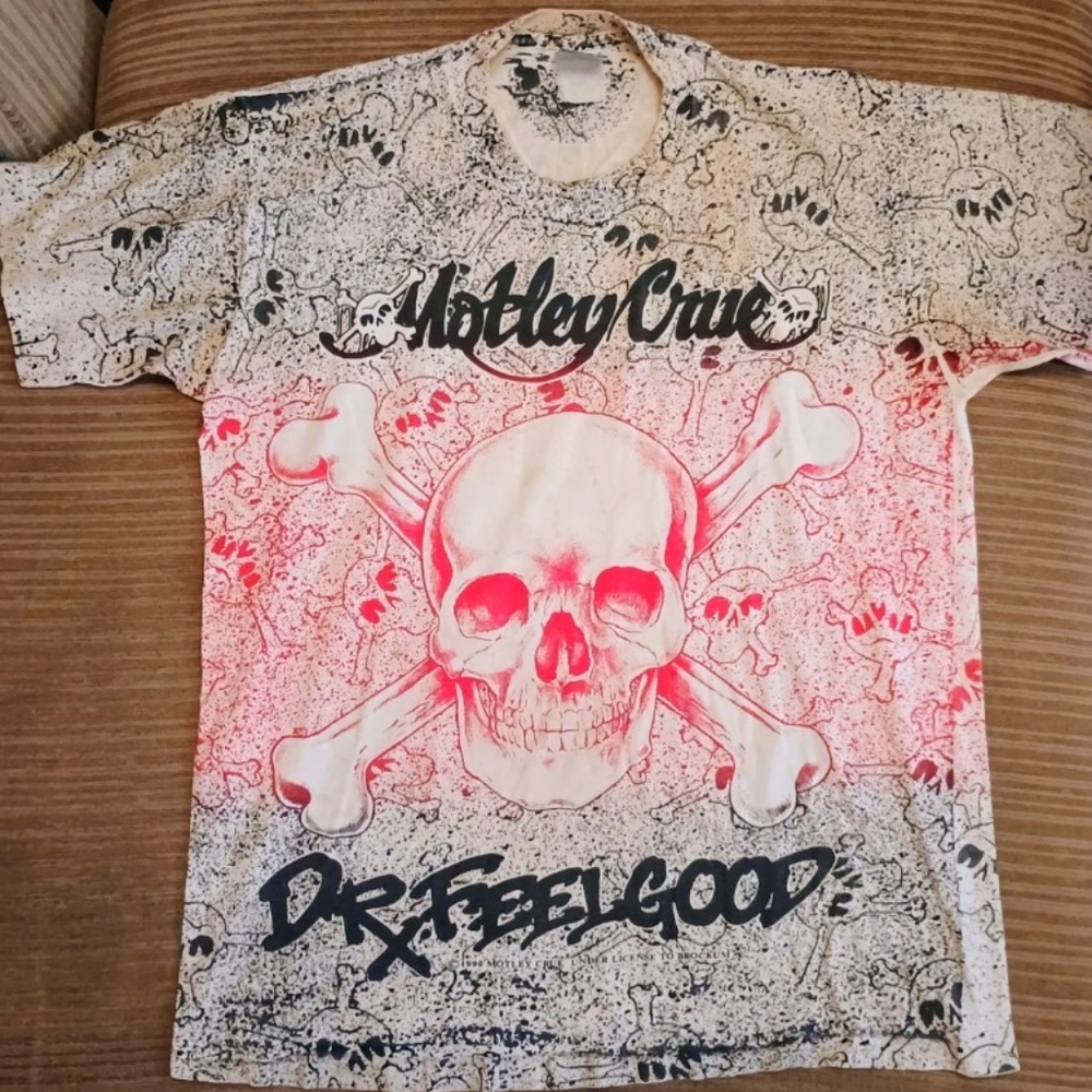 Vintage Motley Crue Dr. Feel Good Tshirt
